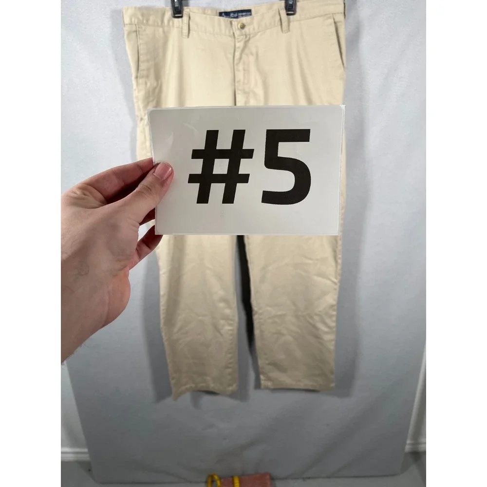 Wrangler‎ George Strait Cowboy Cut Chino Pants Mens 40x32 Beige Cotton Casual